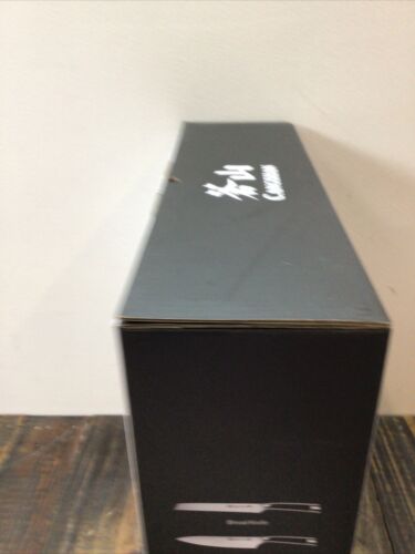 CANGSHAN Knife Set with Block - New in open box - Fresh Stock Dated January 2026