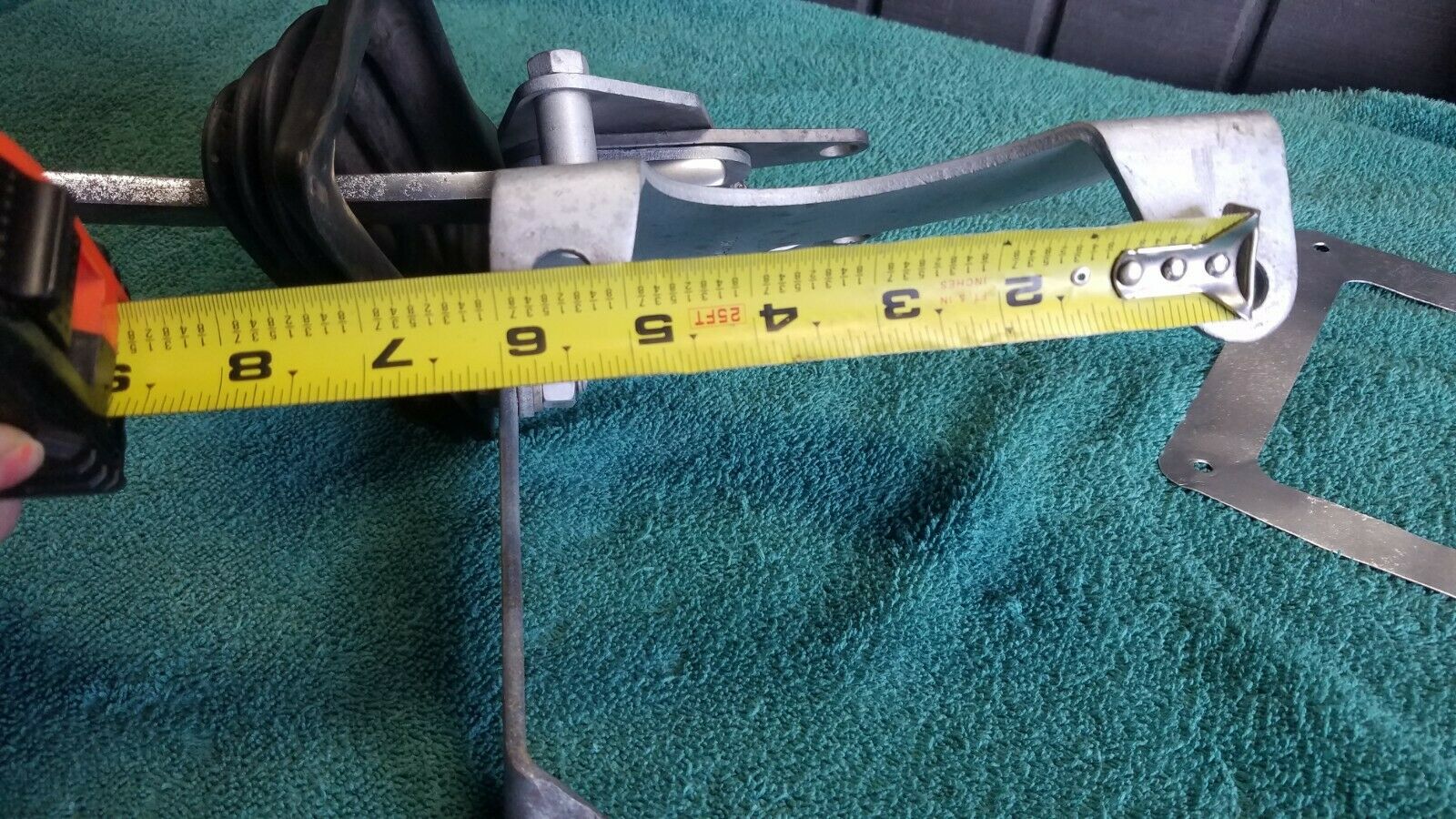 VINTAGE 1960's- 70's FENTON 3 SPEED SHIFTER W/MOUNT BOOT CHROME KNOB & PLATE - Fresh Stock Dated December 2025