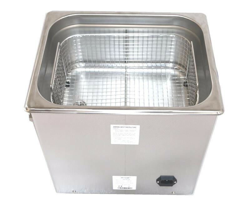 15 L ultrasonic Cleaner With Degas Sweep Timer/Heater 480W - Fresh Stock Dated December 2025