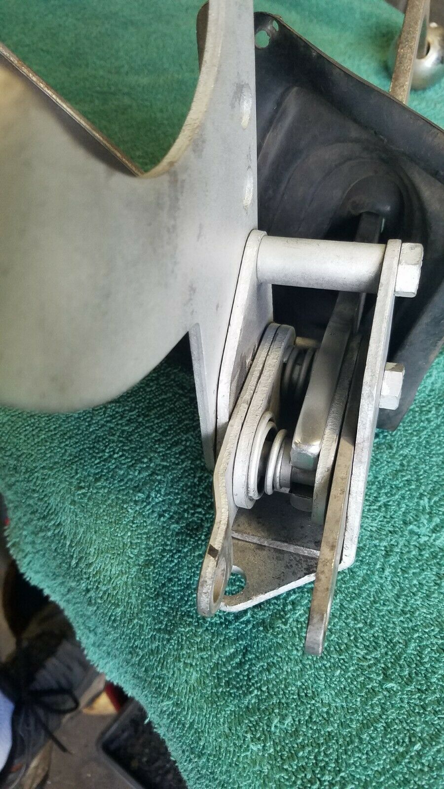 VINTAGE 1960's- 70's FENTON 3 SPEED SHIFTER W/MOUNT BOOT CHROME KNOB & PLATE - Fresh Stock Dated December 2025