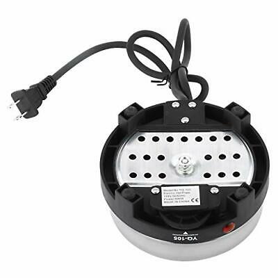 Portable 110V 500W Electric Mini Stove Hot Plate Multifunction Home Heater DIY - Fresh Stock Dated February 2026