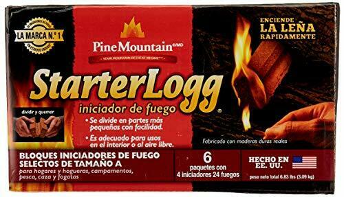 24Pc Starter Log Firestarter Fireplace Firelighter Fire Logs Wood Stove Campfire - Fresh Stock Dated December 2025