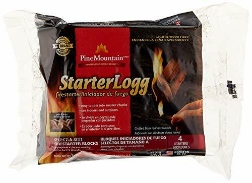 24Pc Starter Log Firestarter Fireplace Firelighter Fire Logs Wood Stove Campfire - Fresh Stock Dated December 2025