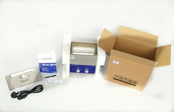 PCB Dental Lab Jewelry Ultrasonic cleaner 3L Bath With Timer Heater DR-MH30 - Fresh Stock Dated December 2025