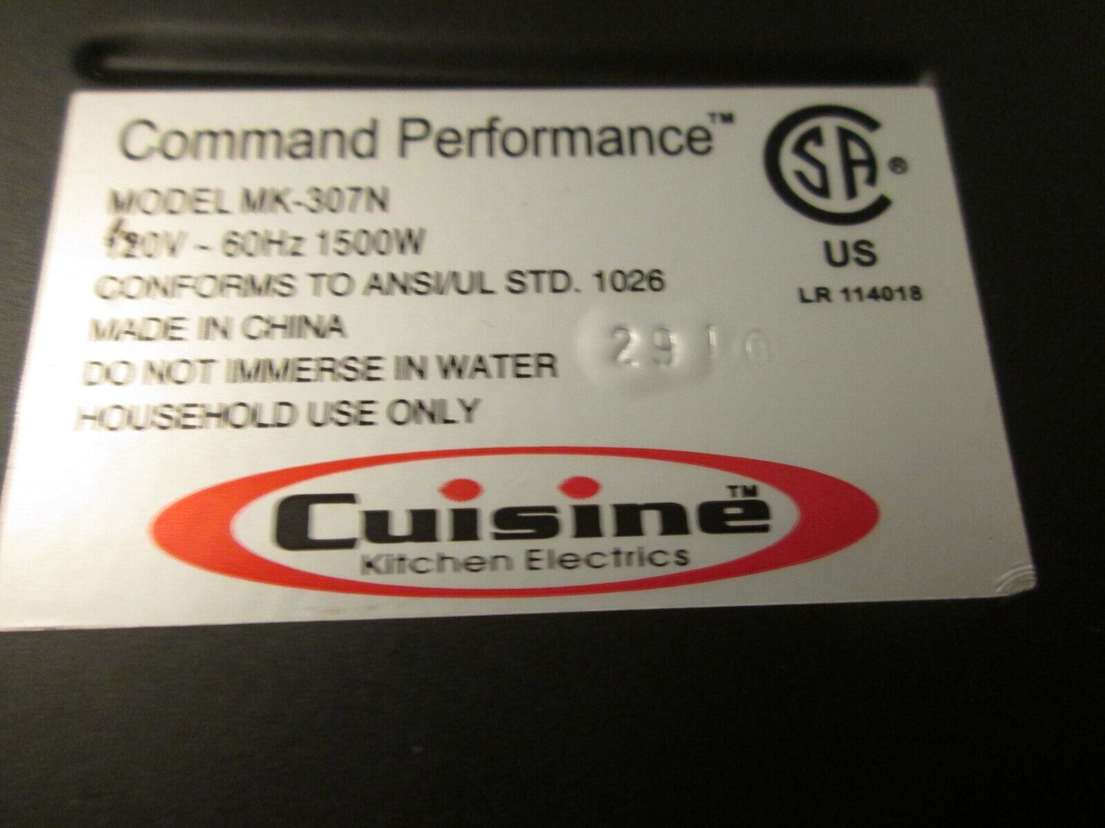 HOT PLATE DOUBLE BURNER ELECTRIC COUNTERTOP COOKER 1500W Kitchen Appliance - Fresh Stock Dated February 2026