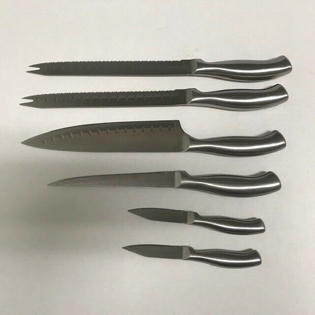 Hessler Worldwide Surgical Stainless Steel Cutlery Knife 6 Piece Set UNUSED No B - Fresh Stock Dated January 2026