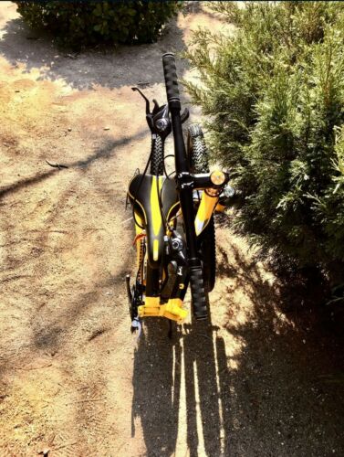 NEW FOLDING MOUNTAIN BIKE MTB 21 SPEED FULL SUSPENSION 26x17 - AUTHENTIC! - Fresh Stock Dated December 2025