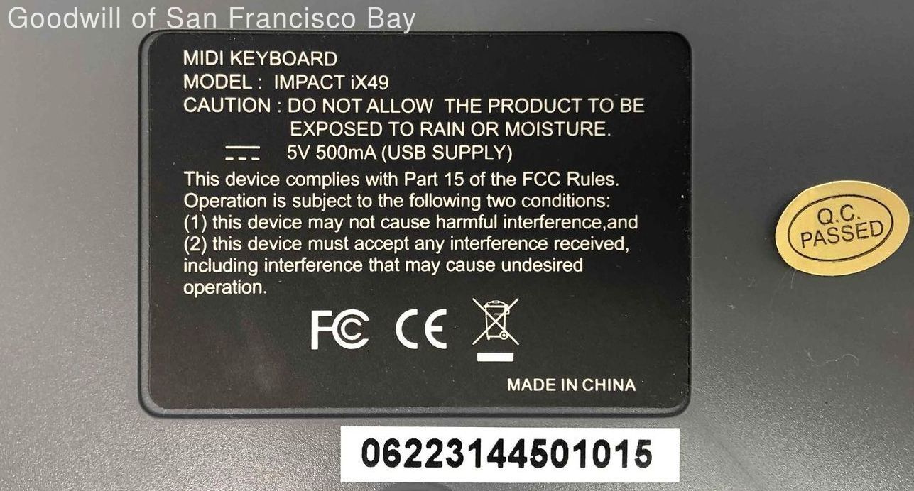 Nektar Impact iX49 49-key MIDI Controller Keyboard - Fresh Stock Dated December 2025