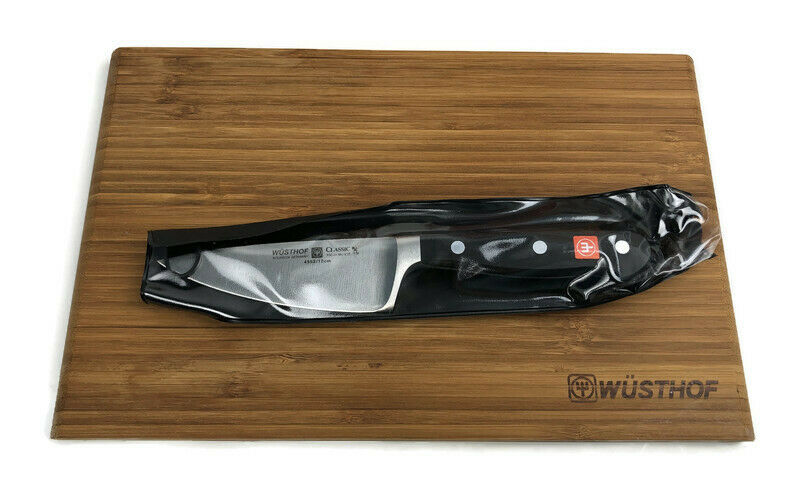 Wusthof The Starter Cook's Knife, Pairing, Shears Cutting Board Block Set 7050 - Fresh Stock Dated January 2026