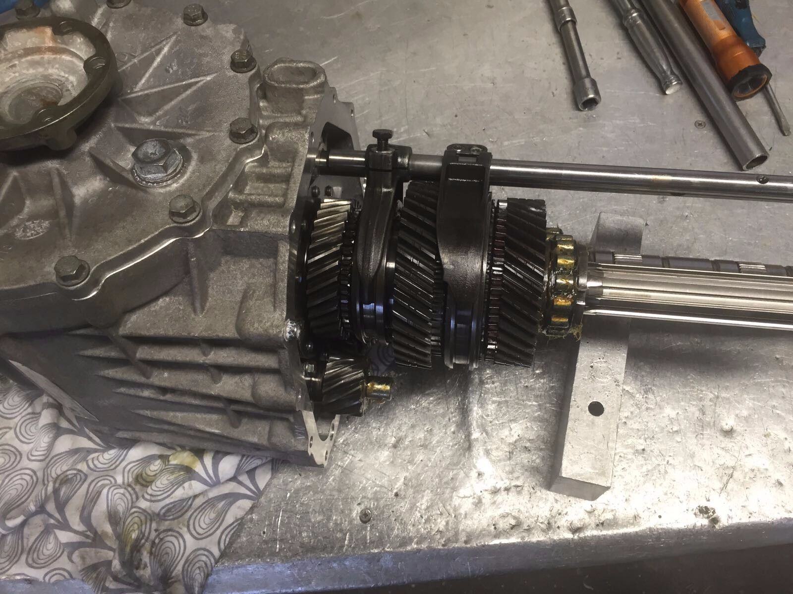 Aston Martin AY93-7002-AA 6 speed transaxle gearbox for One-77 - Fresh Stock Dated January 2026