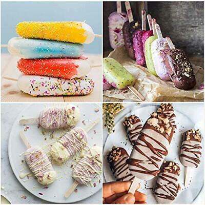 Popsicle Molds Cake Pop Mold - 2 Pack Upgraded Large Cakesicle Molds Silicone - Fresh Stock Dated February 2026