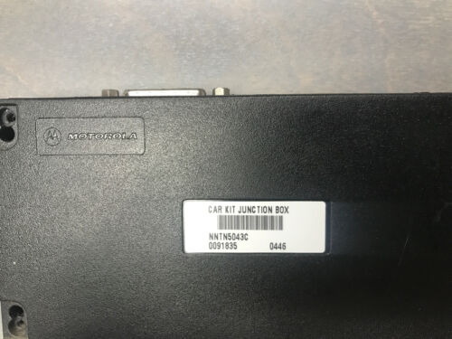 Motorola Car Kit Junction Box NNTN5043C - Fresh Stock Dated December 2025