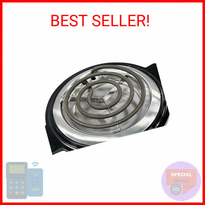 Maxi-Matic ESB-300X Single Countertop Portable Small Buffet Burner Electric  … - Fresh Stock Dated February 2026