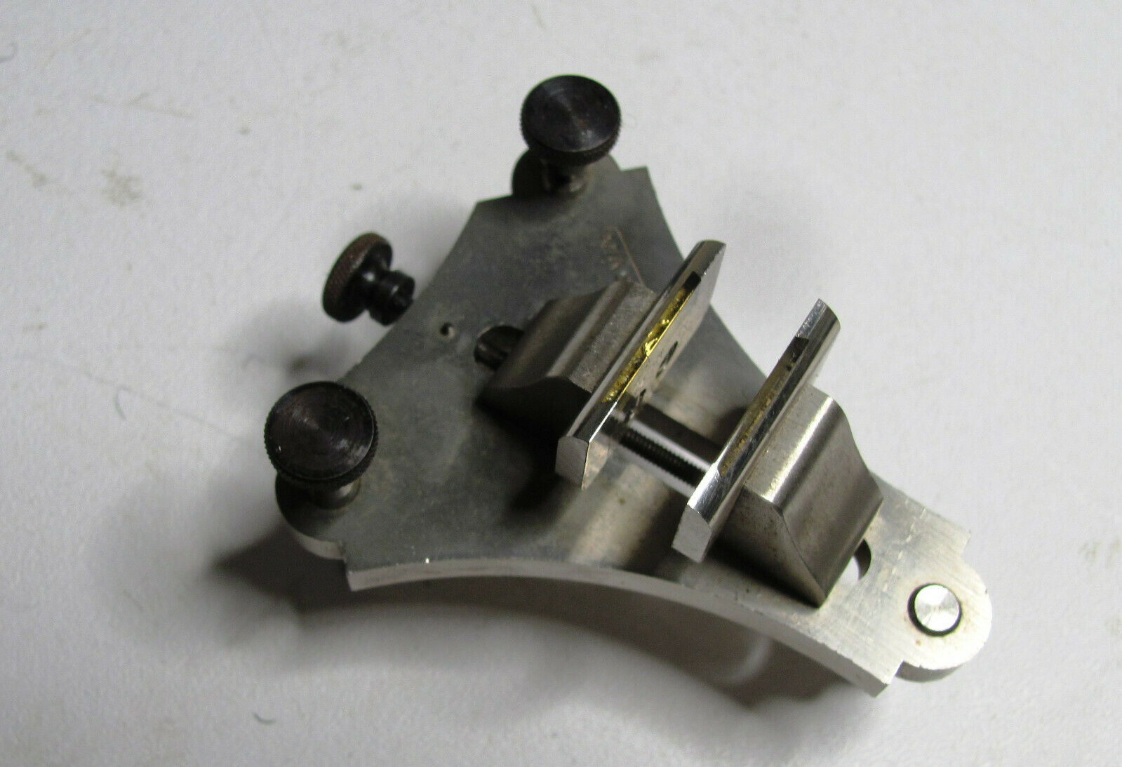 Vintage Levin Jeweler's Poising Vise Clamp Watchmaker's Tool /Glass Jaws - Fresh Stock Dated December 2025