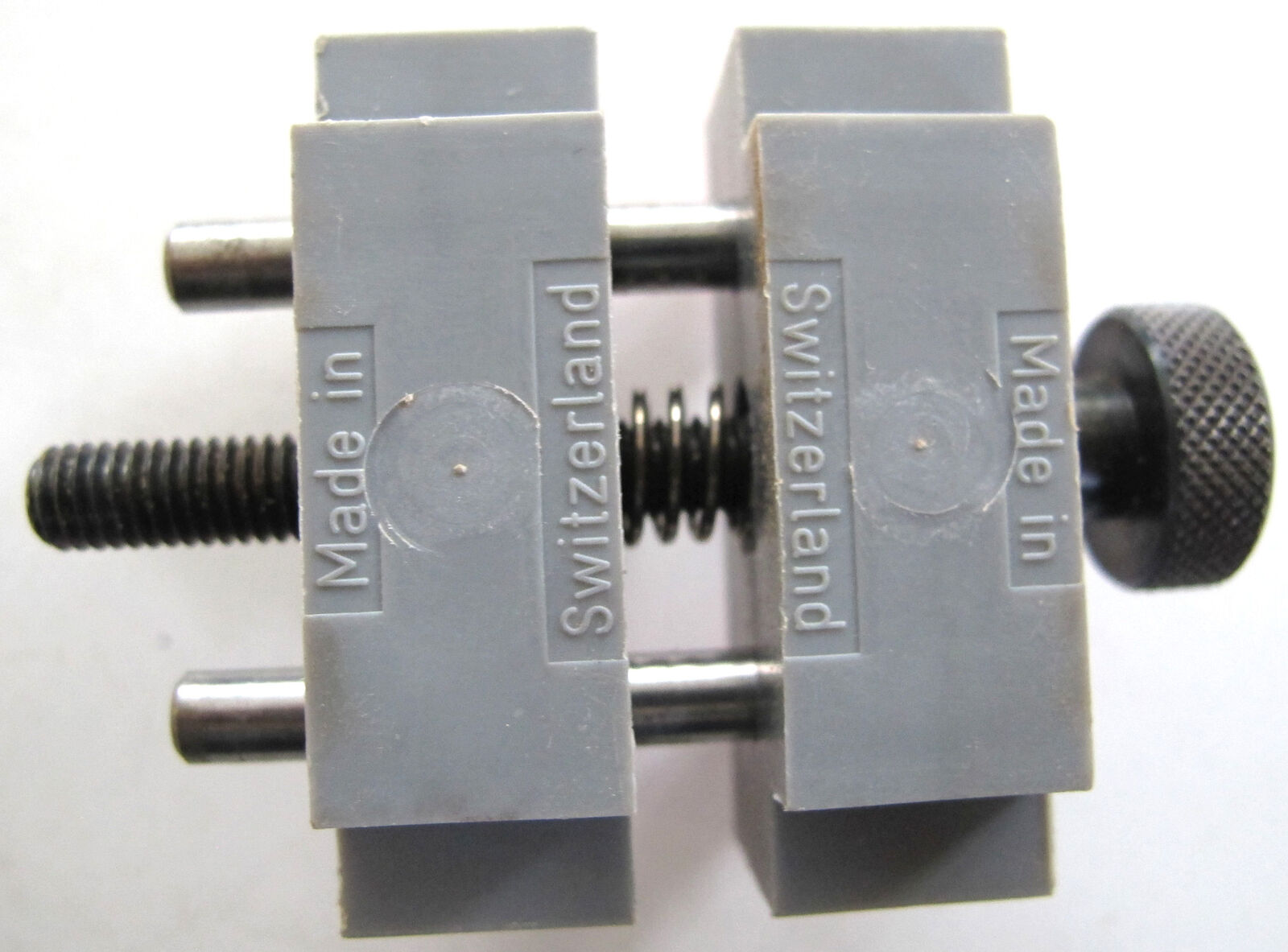 Swiss HR Watch Movement Holder with 4 Adjustable Prongs - Made in Switzerland - Fresh Stock Dated December 2025