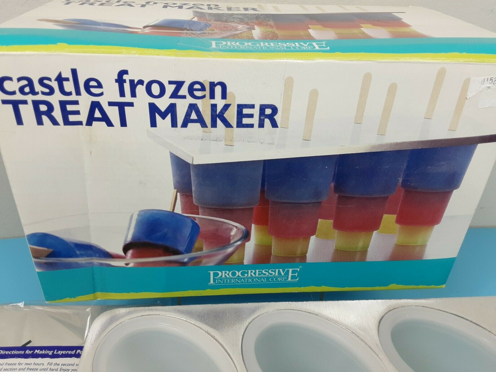 Progressive Freezer Pop Castle Treat Maker Model PLP-3 Makes 8 Castle Pops NEW - Fresh Stock Dated February 2026