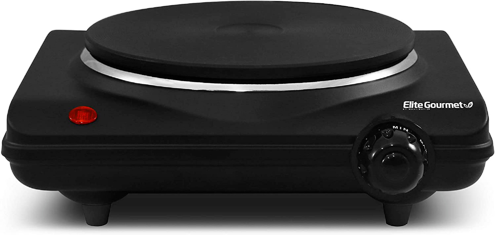 Portable Electric Single Burner Hot Plate Stove Travel Cook Countertop 1000W - Fresh Stock Dated February 2026