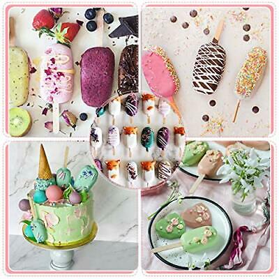 Popsicle Molds, Silicone Ice Pop Molds for Kids-BPA Free, 4 Cavities Ice Cream - Fresh Stock Dated February 2026