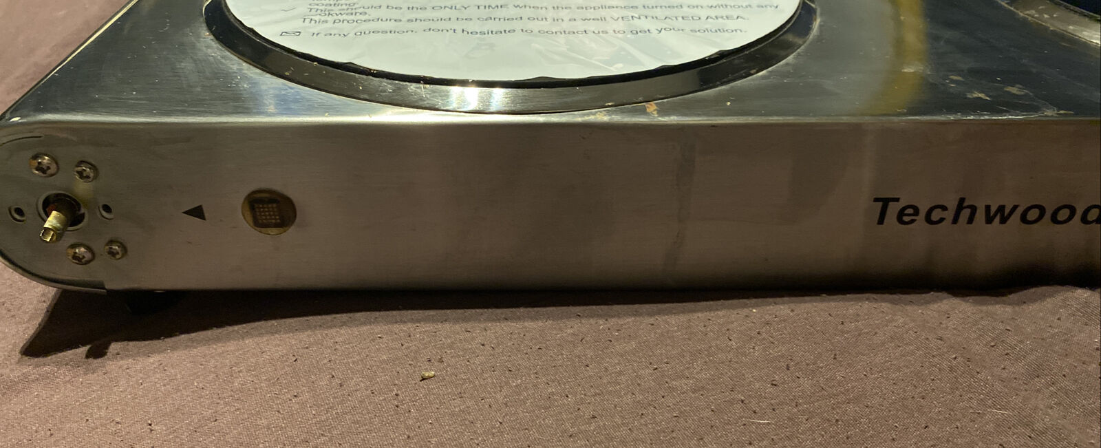 Techwood Infrared Cooktop Model: ES-3201C - Fresh Stock Dated February 2026