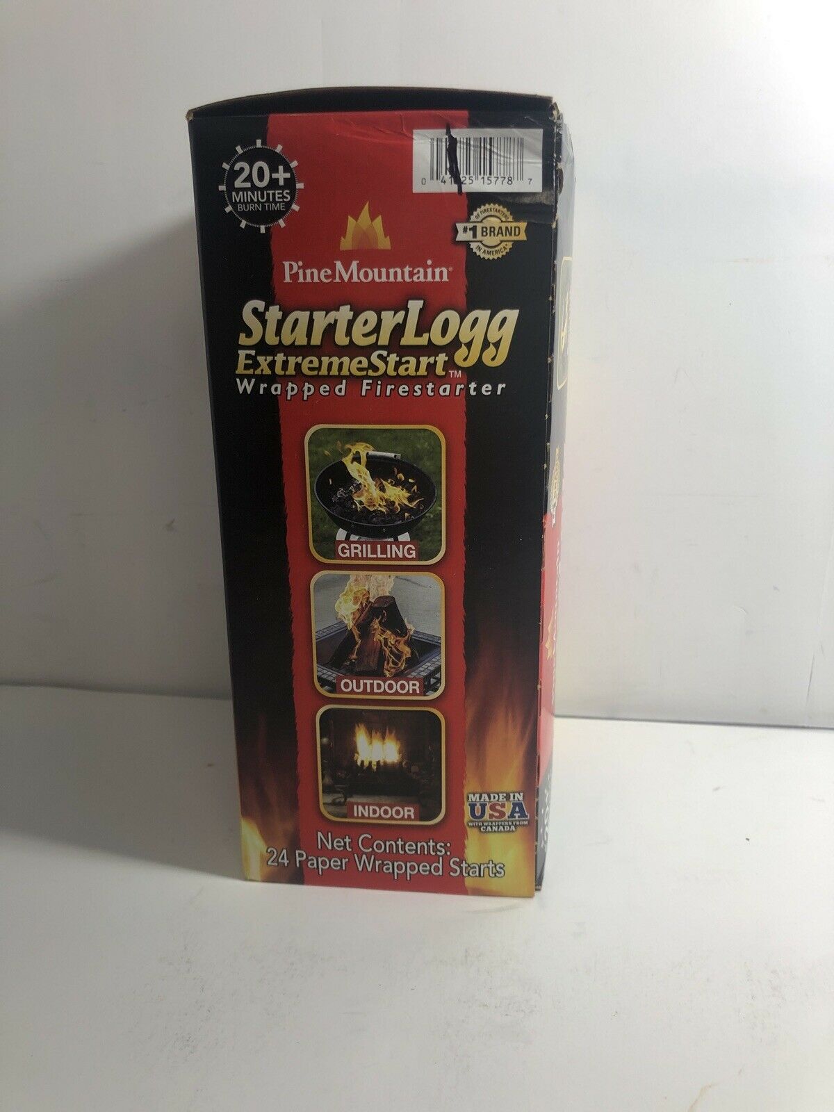 Pine Mountain ExtremeStart Wrapped Fire Starters 24 Starts Firestarter Wood F... - Fresh Stock Dated December 2025
