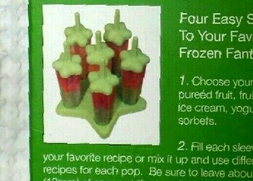 Tovolo Shooting Star Ice POP MAKER MOLDS Set of 6 with Tray STAR SHAPE New - Fresh Stock Dated February 2026