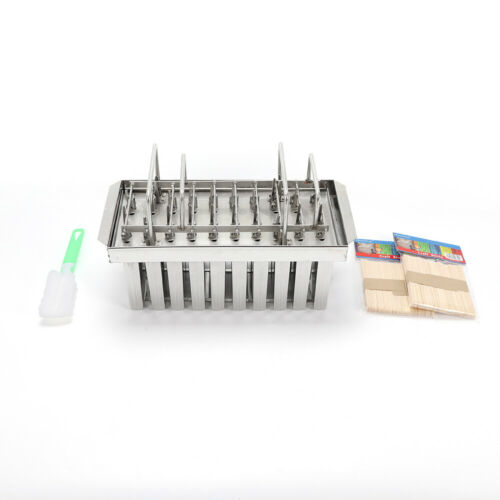 20 Cell Ice Cream Sticks Popsicle Frozen Freezing Ice Lolly Mould Tray Mold - Fresh Stock Dated February 2026