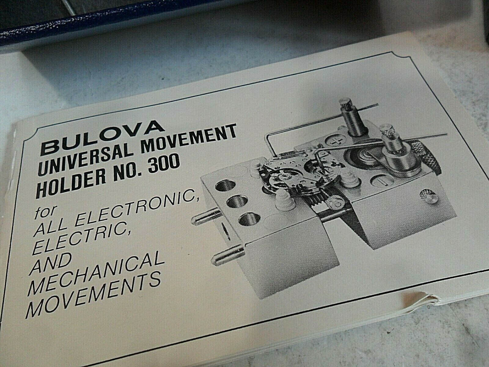 LN Vintage Bulova Watch Movement Holder No. 300 Watchmaker Tool w/ Box - Fresh Stock Dated December 2025