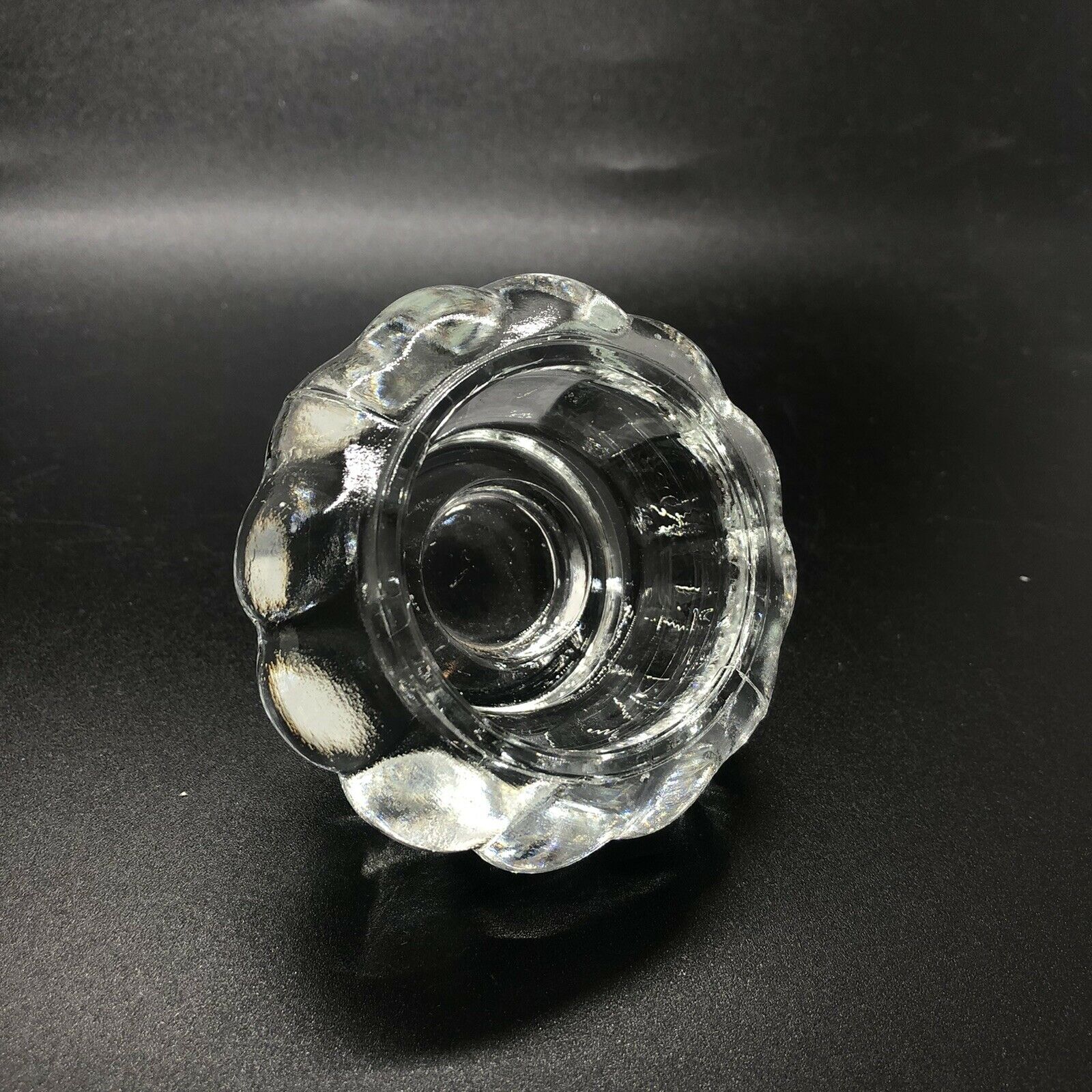 12 Chunky Glass Votive Candle Holders Tealight Votive Cup 2 3/4 x 2 3/4 x 1 1/2” - Fresh Stock Dated February 2026