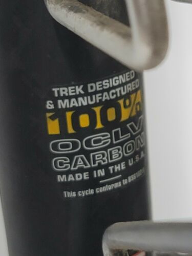 VINTAGE TREK 5200 USA OCLV CARBON FRAME  Shimano 600 - Fresh Stock Dated December 2025