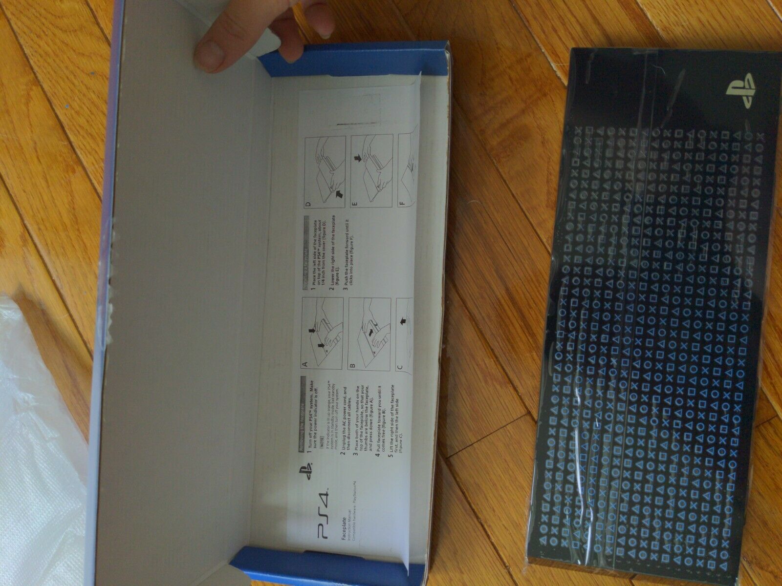 PS4 face plate - Fresh Stock Dated December 2025