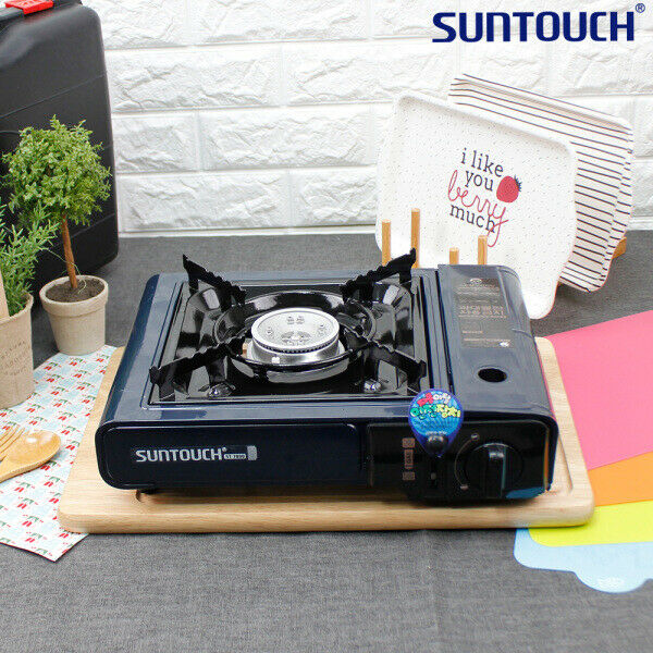 Suntouch Portable Gas Stove with Case ST-7000 Blue - Fresh Stock Dated February 2026
