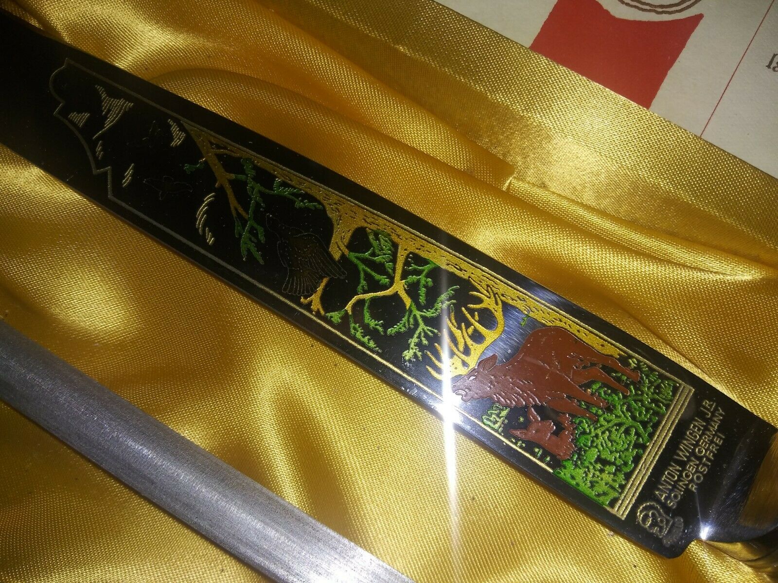 Othello Cutlery Set - Deer Motive - Solingen West Germany - Fresh Stock Dated January 2026