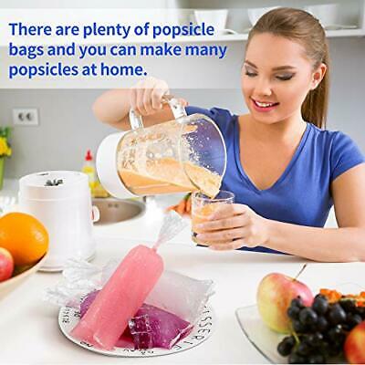 Ice Popsicle Bags Disposable Ice Pop Mold Bags Plastic Ice Candy Bags for Mak... - Fresh Stock Dated February 2026
