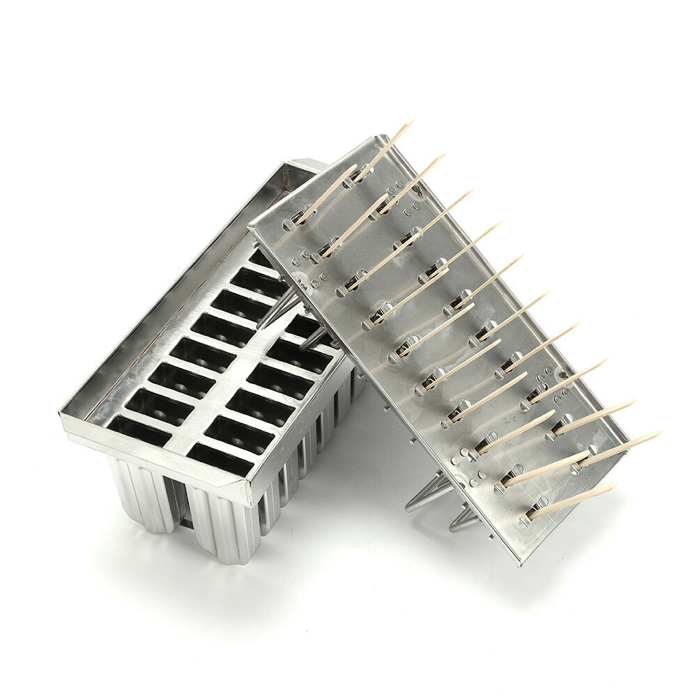 20pcs Ice Lolly Popsicle Molds Ice Cream Stick Holder Stainless Steel 0.8mm SALE - Fresh Stock Dated January 2026