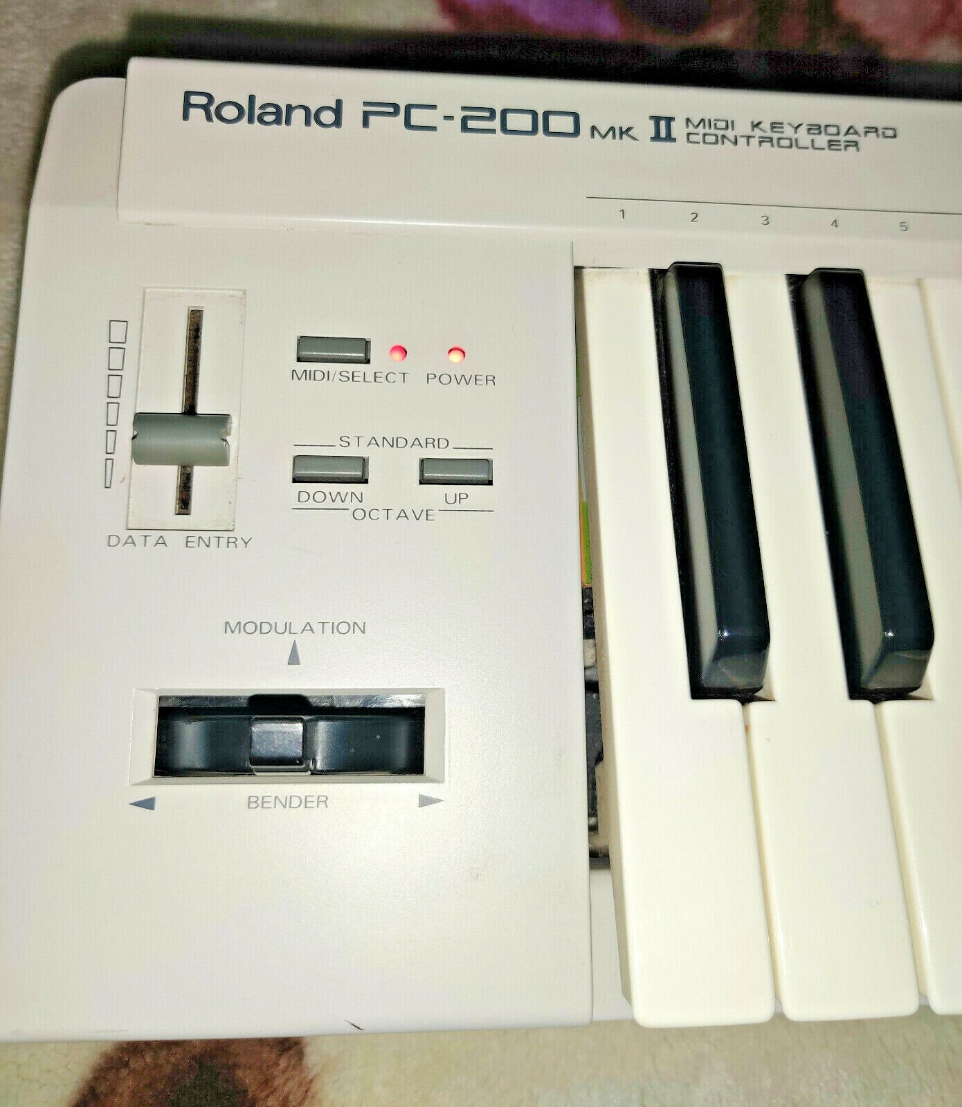 VINTAGE ROLAND PC-200 MK-II MIDI Ctrl Keyboard - Parts or Repair - Pre-Owned - Fresh Stock Dated December 2025