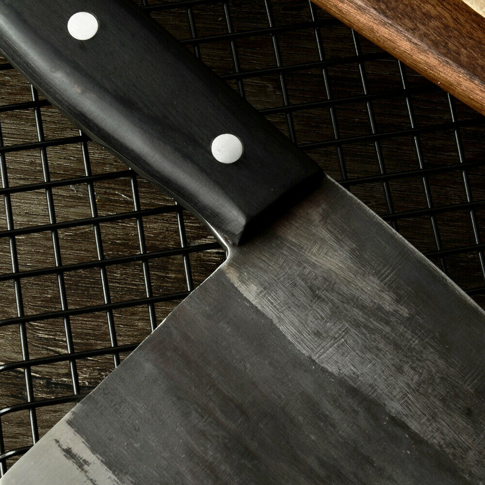 Kitchen Chef Knife Hunters Serbian Steel Knives Cleaver Forged High-Carbon Clad - Fresh Stock Dated January 2026