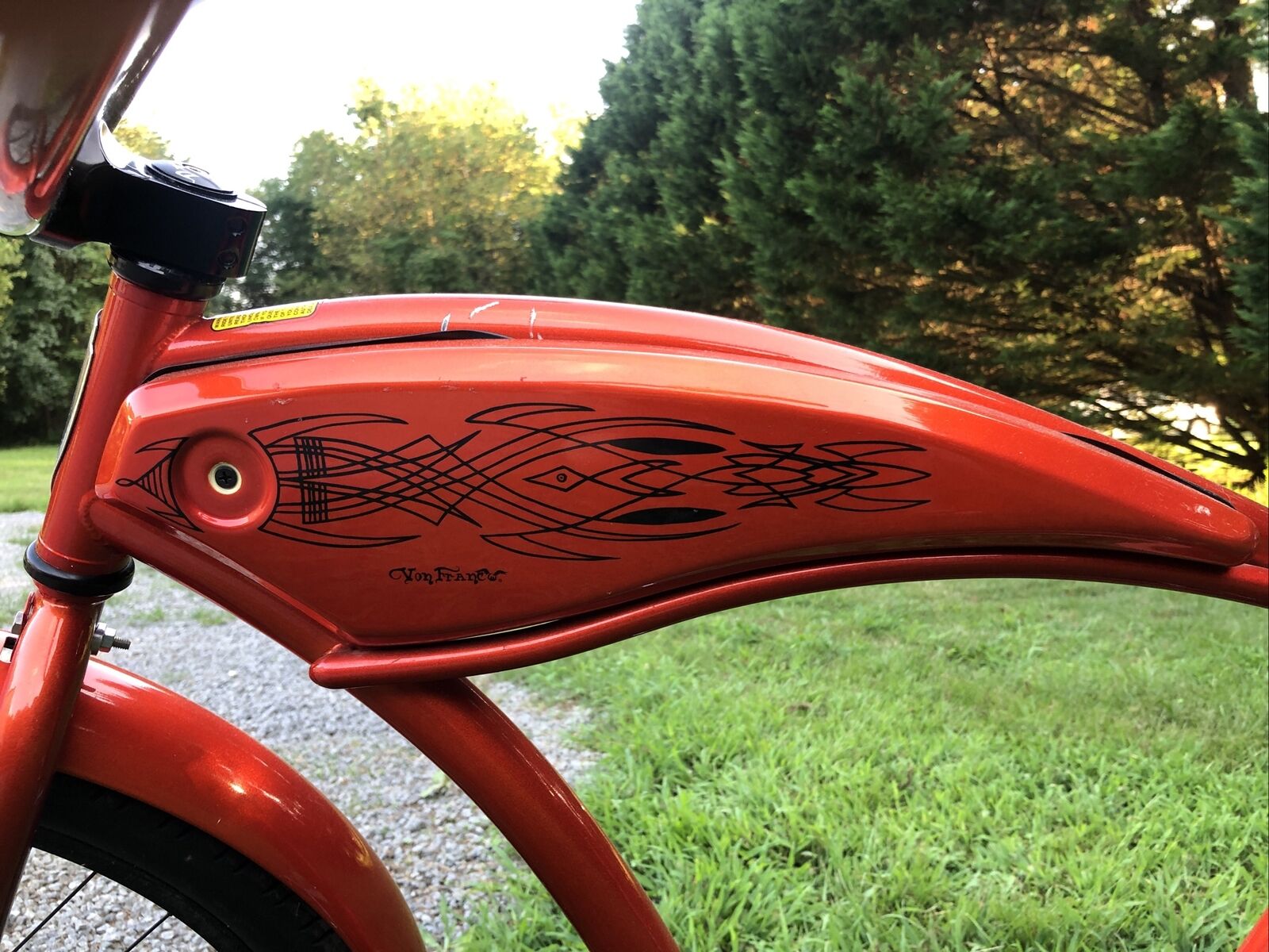 dyno von franco tangerine cruiser bicycle - Fresh Stock Dated December 2025