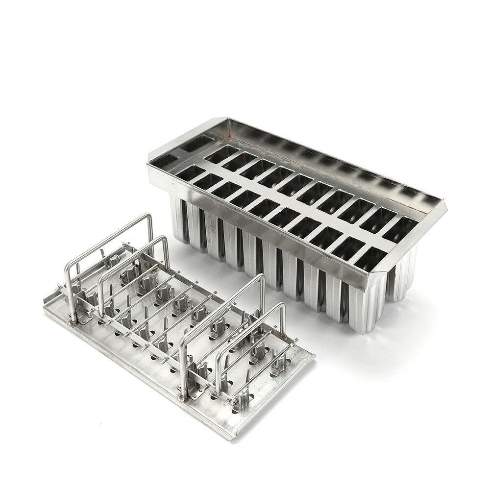 20pcs Ice Lolly Popsicle Molds Ice Cream Stick Holder Stainless Steel 0.8mm SALE - Fresh Stock Dated January 2026