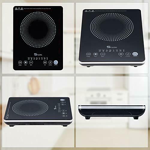 STULENG Electric Stove, Portable 1300W Infrared Single Burner Sensor Touch - Fresh Stock Dated February 2026