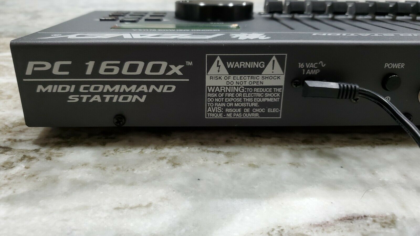 PEAVEY PC 1600X MIDI COMMAND STATION Ver. 2.2 W/ Manual, Box & Adapter - WORKING - Fresh Stock Dated December 2025