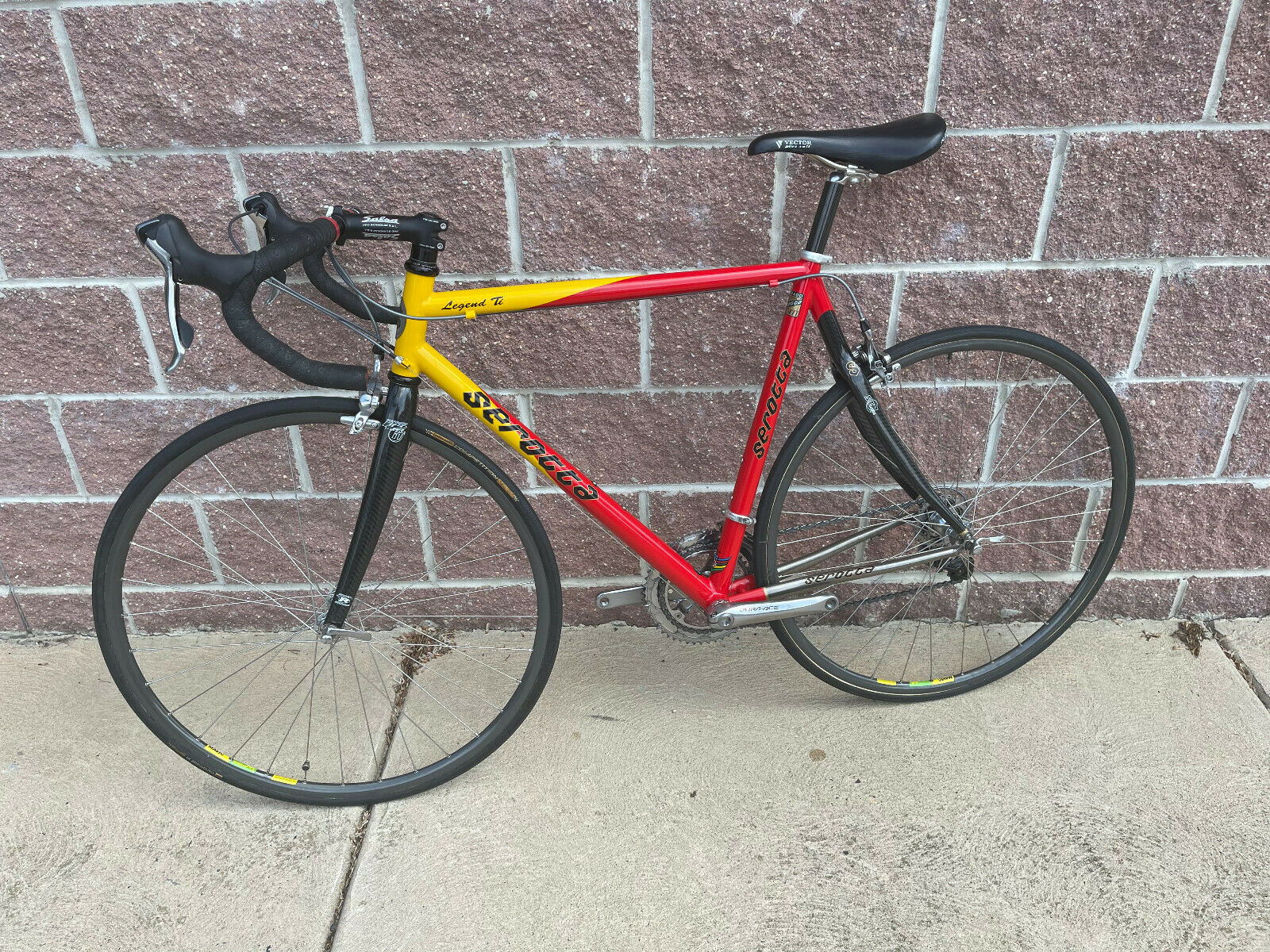 Serotta Legend TI TI/Carbon Dura-Ace 10 Speed 57 CM XL Road Bike USA made - Fresh Stock Dated December 2025