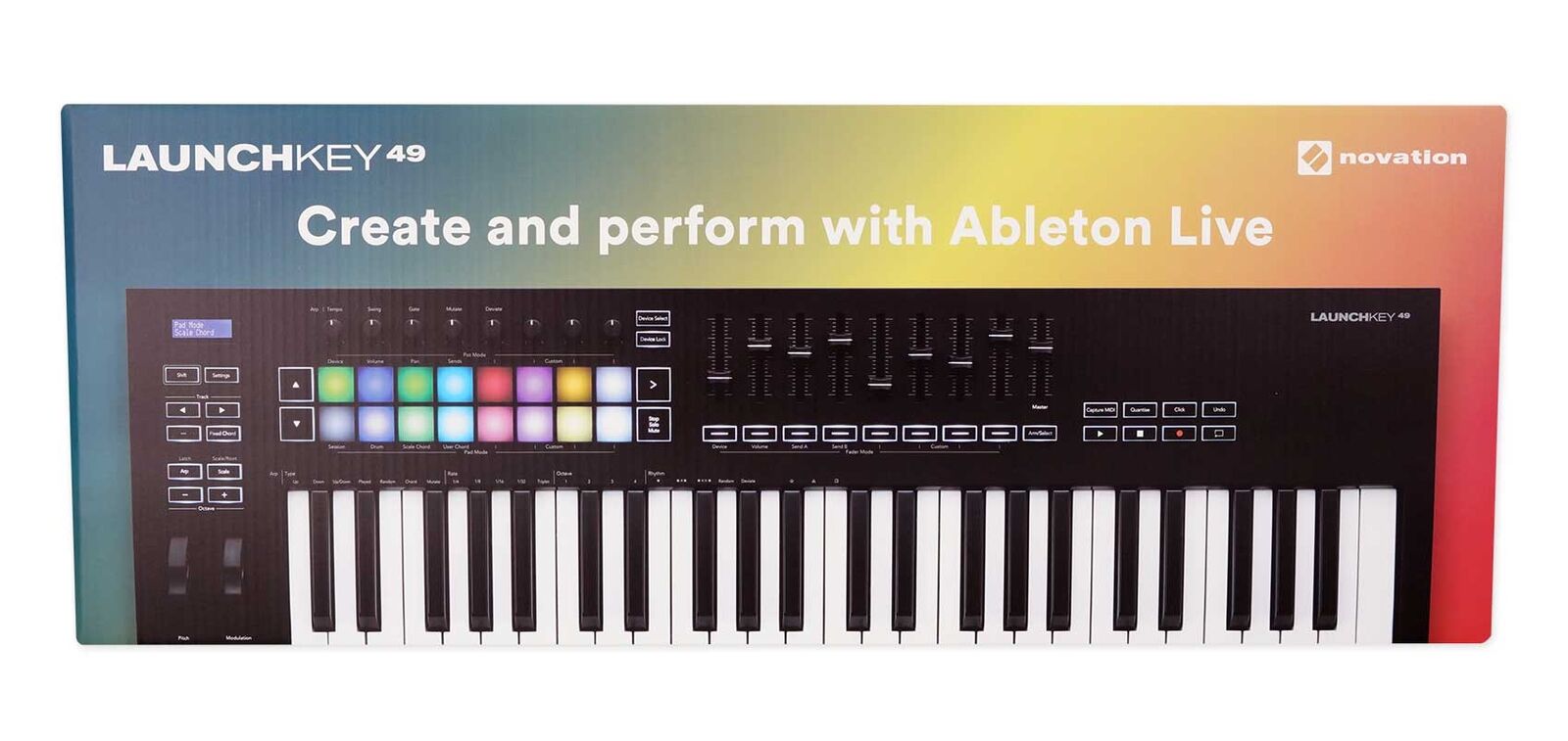 Novation Launchkey 49 MK3 49-Key USB MIDI Ableton Live Keyboard Controller - Fresh Stock Dated December 2025