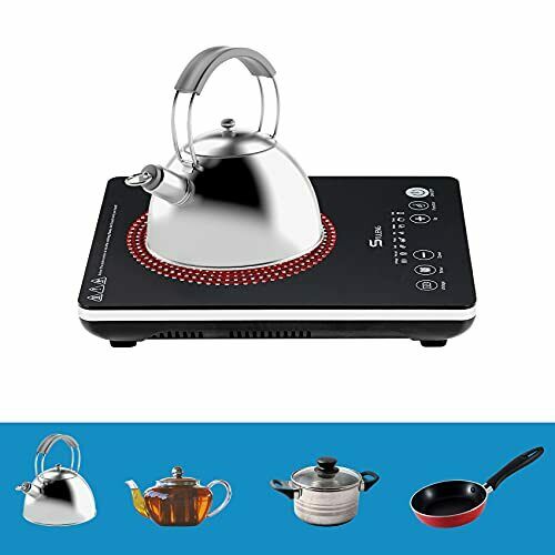 STULENG Electric Stove, Portable 1300W Infrared Single Burner Sensor Touch - Fresh Stock Dated February 2026