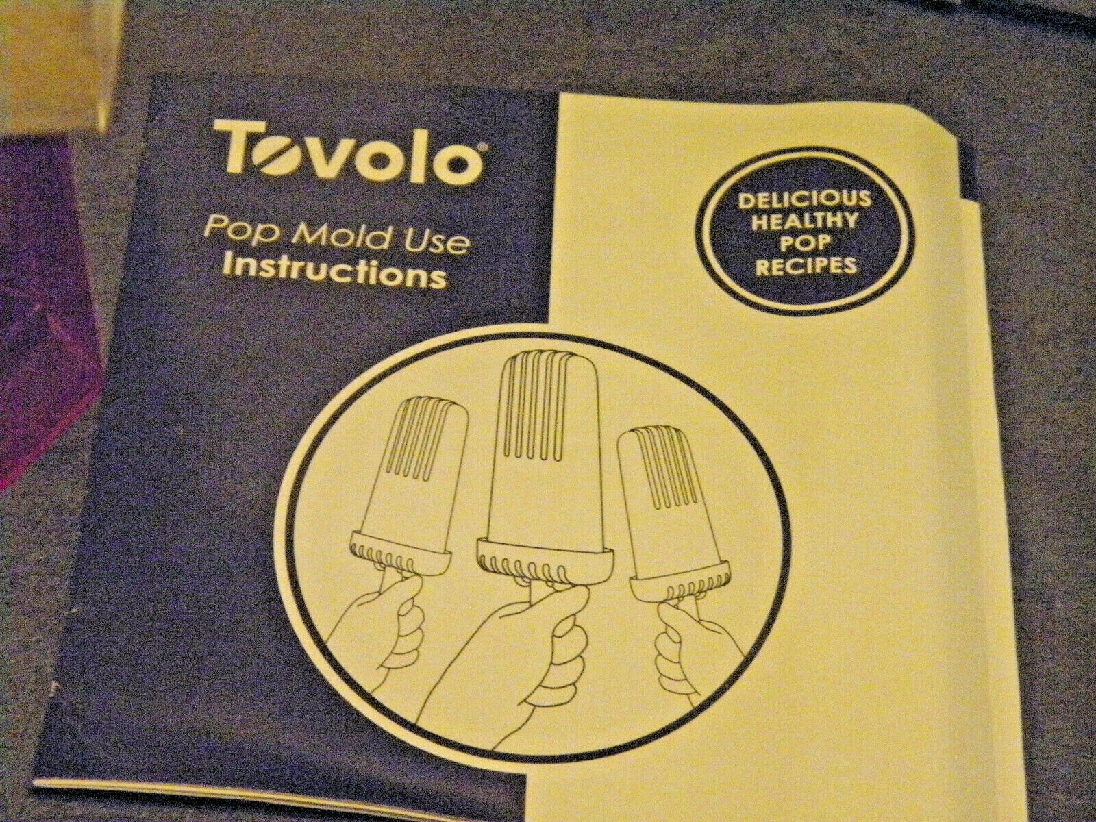 Tovolo Jewel Ring Ice Pop Molds, Drip-Guard Handle, 1.25 Oz Popsicles, Set of 6 - Fresh Stock Dated February 2026