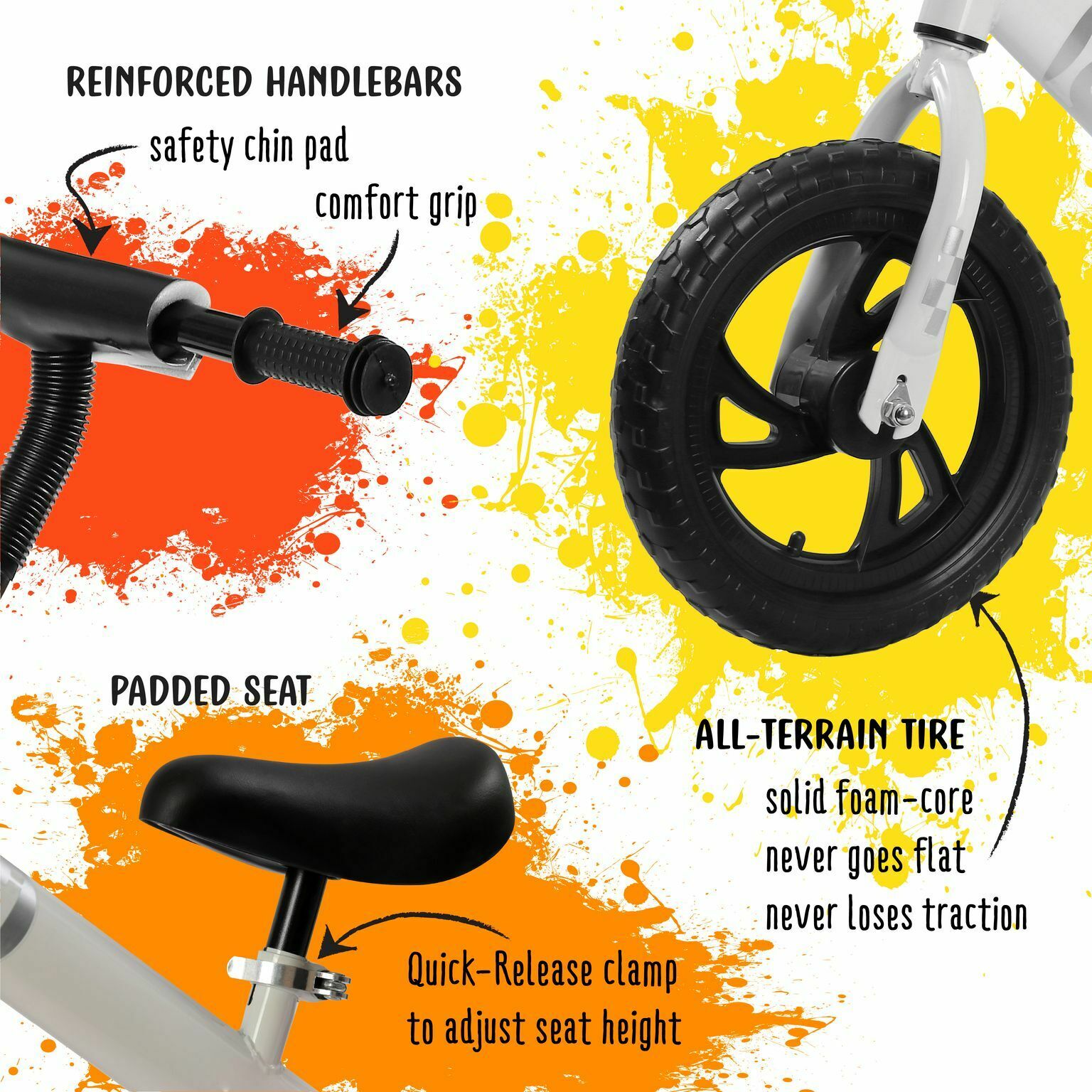 Balance Bike Premium Model Lightweight High-Grade Aluminum for Kids 2-6 Years - Fresh Stock Dated January 2026