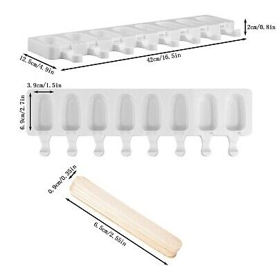 Molde Para Helado, Molde De Silicona Para Paletas De Hielo Moldes Para Paletas - Fresh Stock Dated February 2026