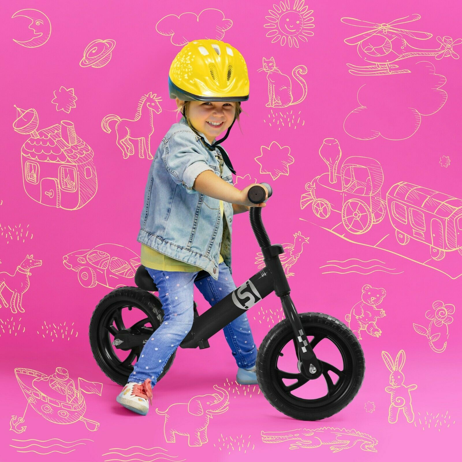 Balance Bike Premium Model Lightweight High-Grade Aluminum for Kids 2-6 Years - Fresh Stock Dated January 2026
