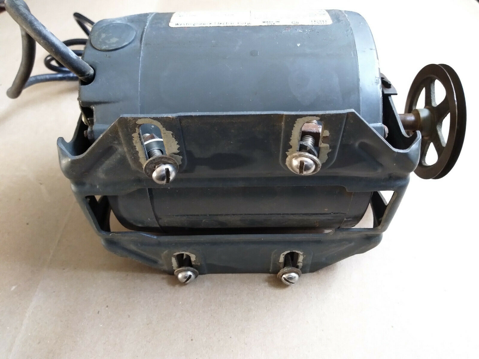 Watchmakers Lathe Westinghouse Motor 1/4 HP - USA - Fresh Stock Dated December 2025