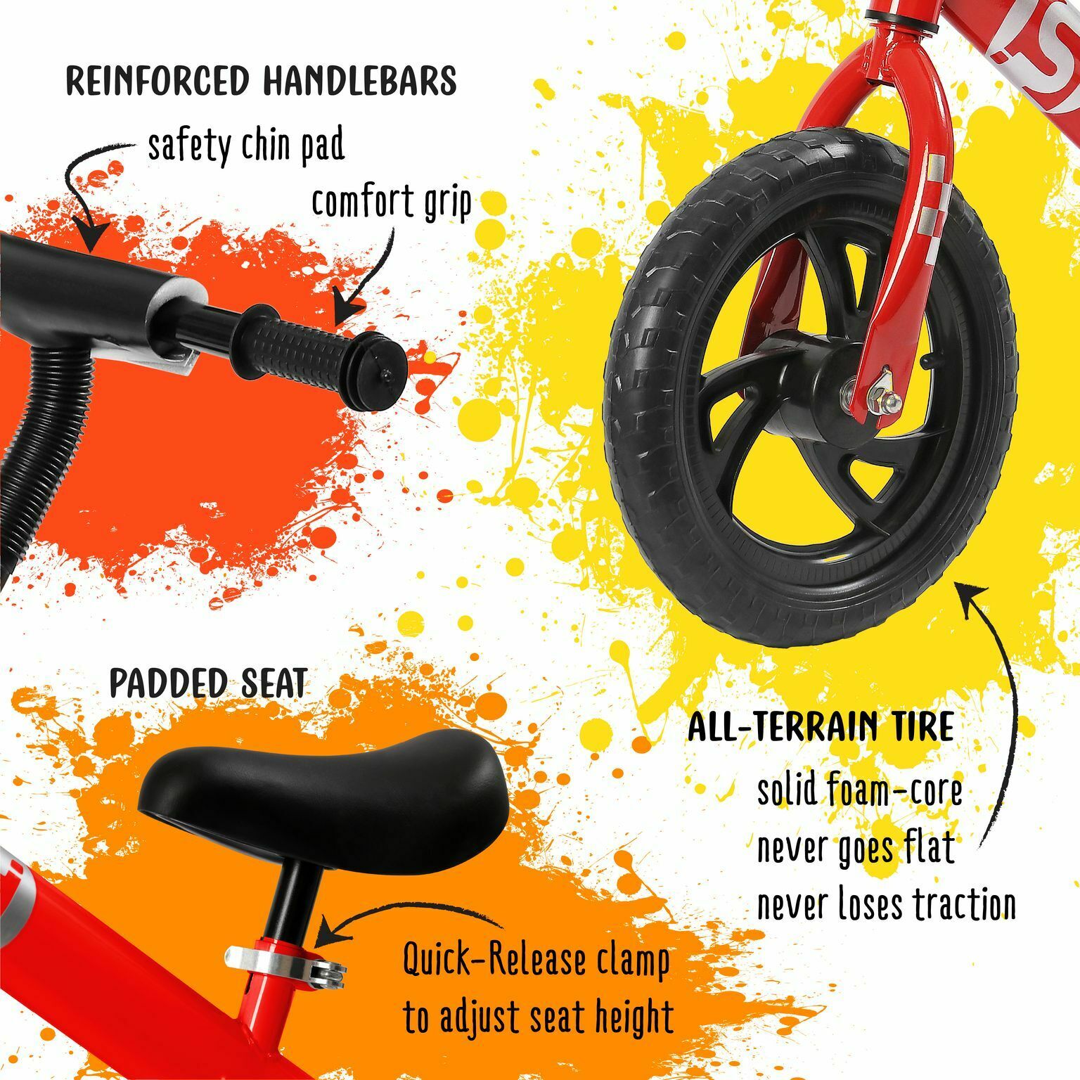 Balance Bike Premium Model Lightweight High-Grade Aluminum for Kids 2-6 Years - Fresh Stock Dated January 2026