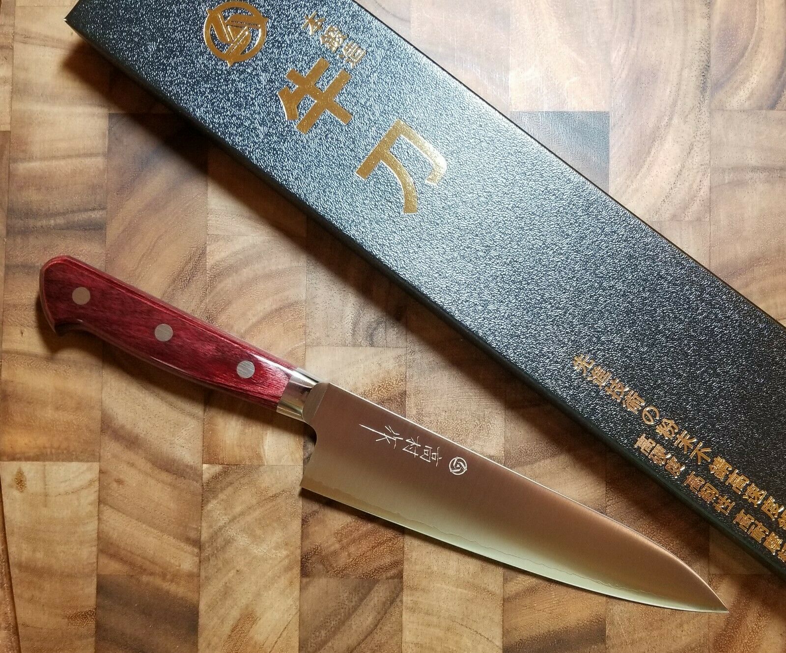 Takamura Migaki 180mm Gyuto Japanese Chef's Knife - R2 Powdered Steel - Fresh Stock Dated January 2026